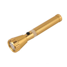 Antorcha recargable brillante estupenda del metal del CREE 3W LED